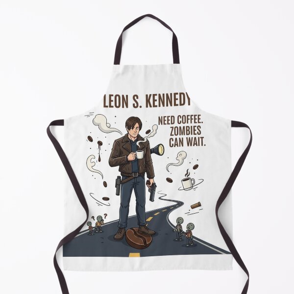 Item preview, Leon Kennedy Zombies Can Wait Funny Meme designed and sold by VitalDesigner.