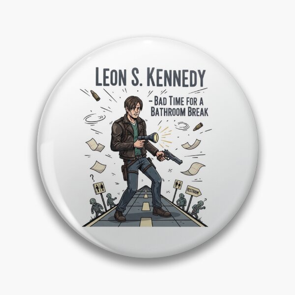 Item preview, Leon Kennedy Bad Time Funny Meme designed and sold by VitalDesigner.