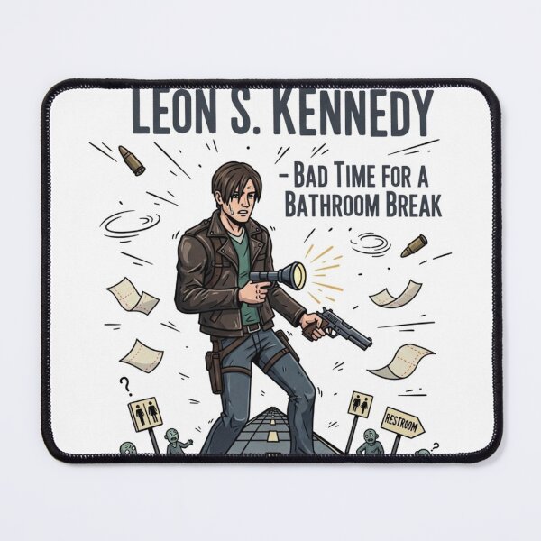 Item preview, Leon Kennedy Bad Time Funny Meme designed and sold by VitalDesigner.