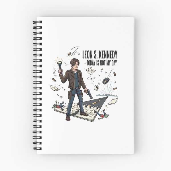 Item preview, Leon Kennedy Not My Day Funny Meme designed and sold by VitalDesigner.