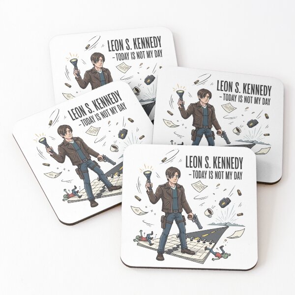 Item preview, Leon Kennedy Not My Day Funny Meme designed and sold by VitalDesigner.