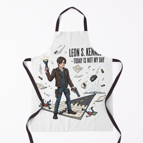 Item preview, Leon Kennedy Not My Day Funny Meme designed and sold by VitalDesigner.