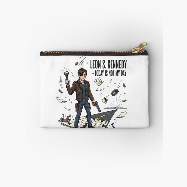 Item preview, Leon Kennedy Not My Day Funny Meme designed and sold by VitalDesigner.