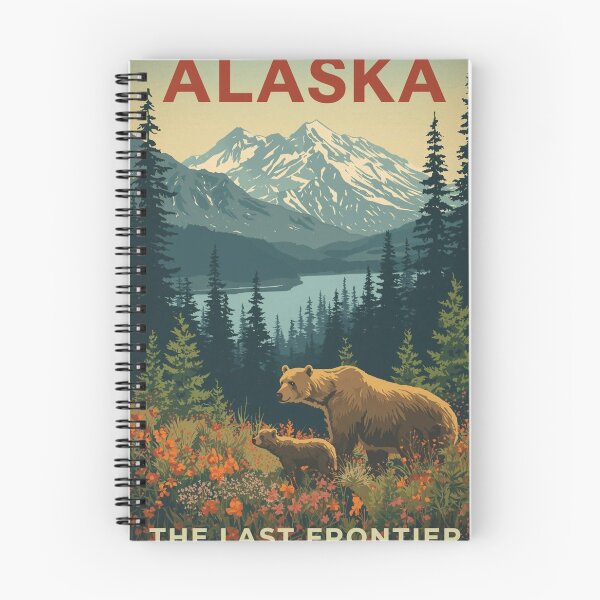 Item preview, Alaska vintage park designed and sold by soulsurferart.