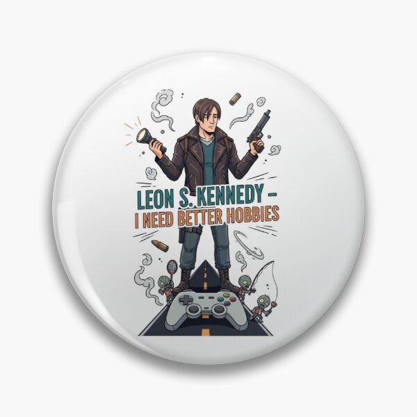 Item preview, Leon Kennedy I Need Better Hobbies Funny Meme designed and sold by VitalDesigner.