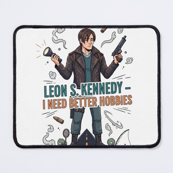 Item preview, Leon Kennedy I Need Better Hobbies Funny Meme designed and sold by VitalDesigner.