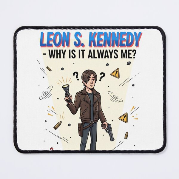 Item preview, Leon Kennedy Why Always Me Funny Meme designed and sold by VitalDesigner.