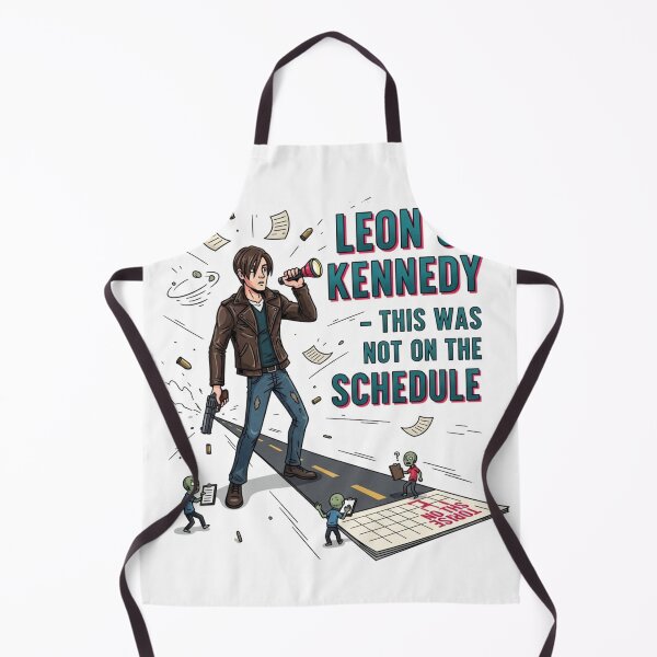 Item preview, Leon Kennedy Not On The Schedule Meme designed and sold by VitalDesigner.