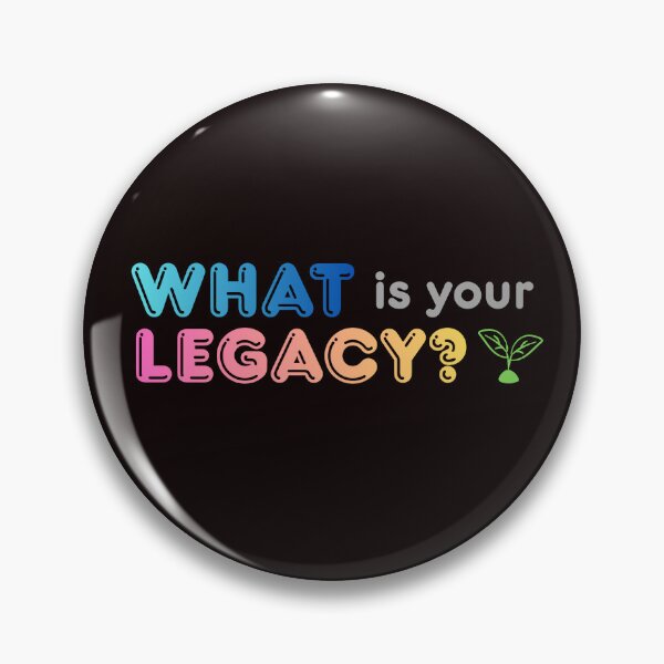 Item preview, What is your legacy? Philosophical quote t-shirt designed and sold by Cjars.