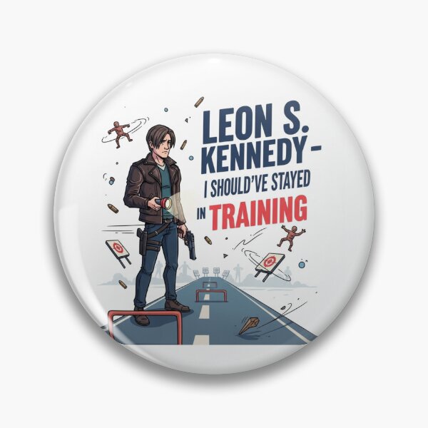 Item preview, Leon Kennedy Should Have Stayed In Training Funny Meme designed and sold by VitalDesigner.