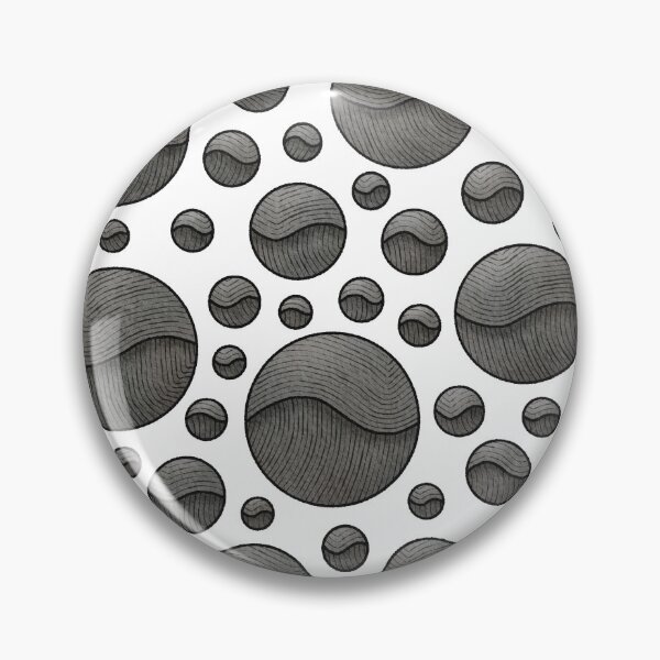 Aperçu de l'œuvre Cercles gris créée et vendue par CurioEphemeres.