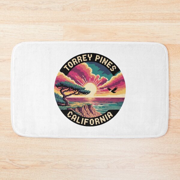 Item preview, Torrey Pines California: Pixel Sunset designed and sold by CircinusStore.