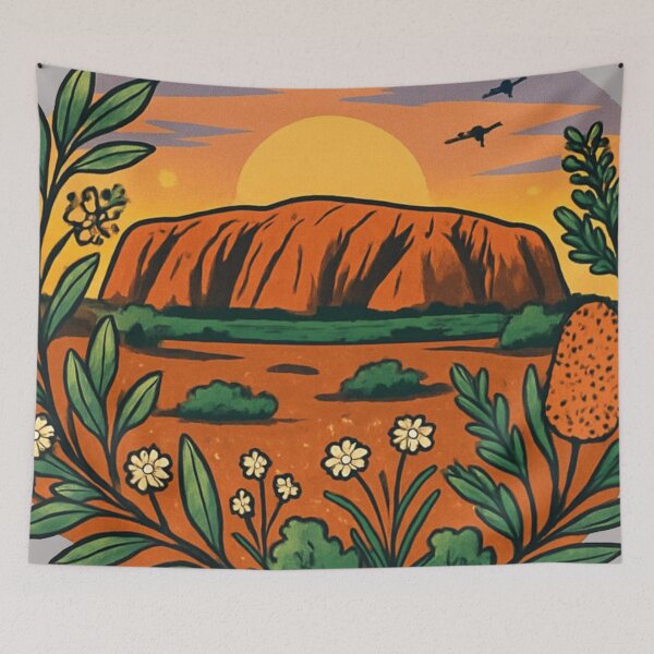 Item preview, Uluru - Australia designed and sold by GUNAPRIYAA.