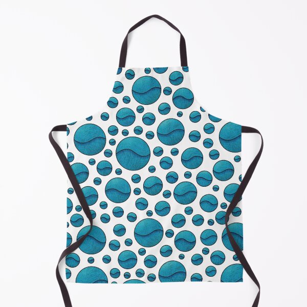 Item preview, Circles in Blue designed and sold by CurioEphemeres.