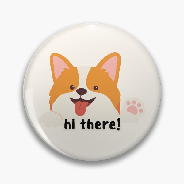 Item preview, Dog waving | Dog saying hi designed and sold by kreativdesigns_.
