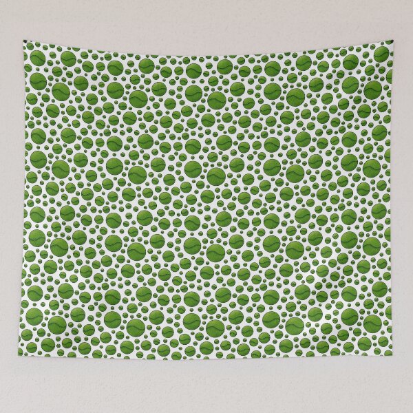 Item preview, Circles in Green designed and sold by CurioEphemeres.