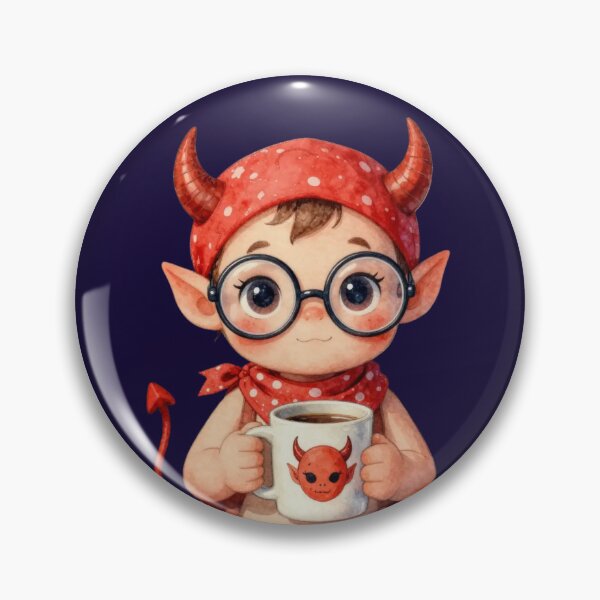 Artikelvorschau,  Cuppa Capers, little Devil - Danny entworfen und verkauft von Avalon Art.