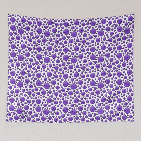 Item preview, Circles in Purple designed and sold by CurioEphemeres.