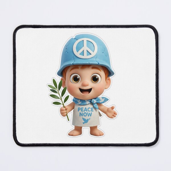 Item preview, Peace Now – Cute Peace Mascot designed and sold by Wildborn74.