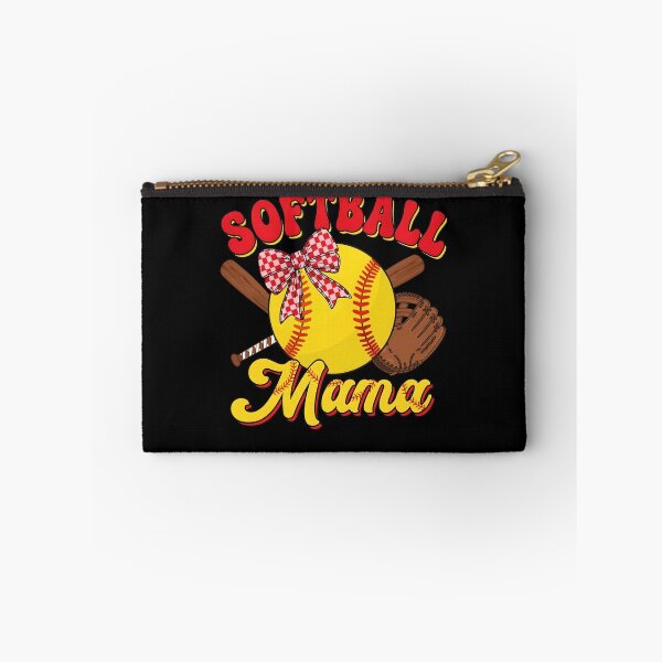 Item preview, Softball Mama Bow designed and sold by KroghDs.