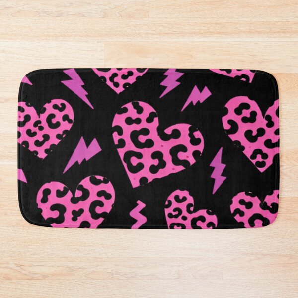 Item preview, Pink Leopard Print Hearts designed and sold by endlessDoodler.