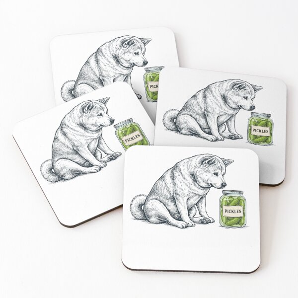 Item preview, Vinatge Akita Pickles Meme Dog Lover designed and sold by DoodleTortle.