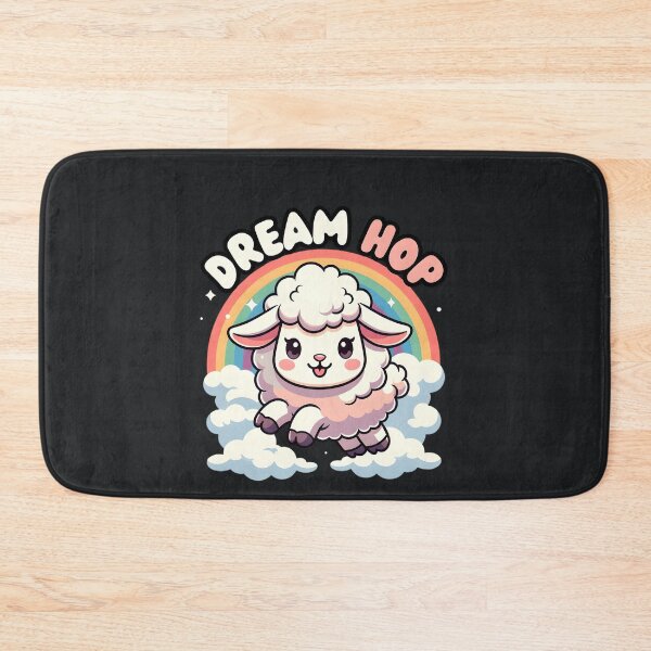 Item preview, Cute Lamb – Kawaii Dream Hop Rainbow Fantasy Animal designed and sold by Taans-Creation.