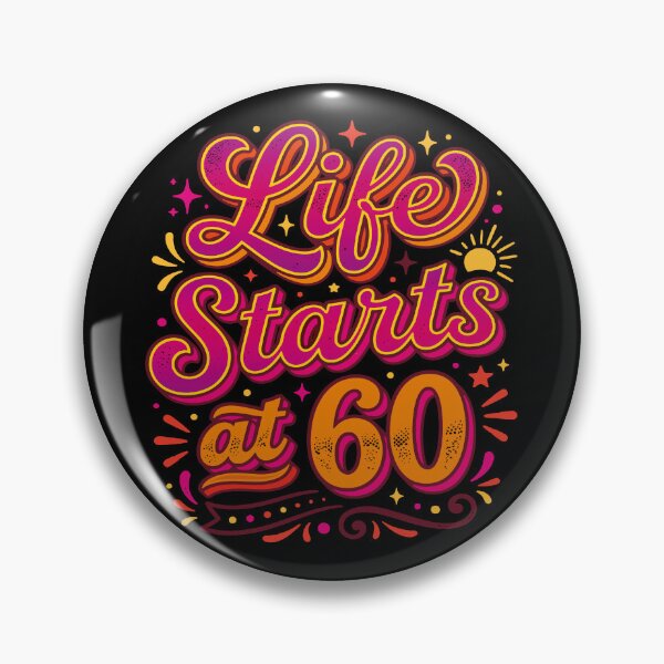 Item preview, Happy 60th Birthday-Life starts at 60. #3 designed and sold by EunsooLee.