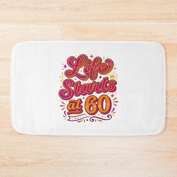 Item preview, Happy 60th Birthday-Life starts at 60. #3 designed and sold by EunsooLee.