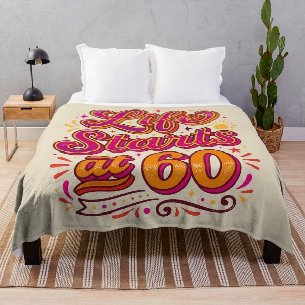 Item preview, Happy 60th Birthday-Life starts at 60. #3 designed and sold by EunsooLee.
