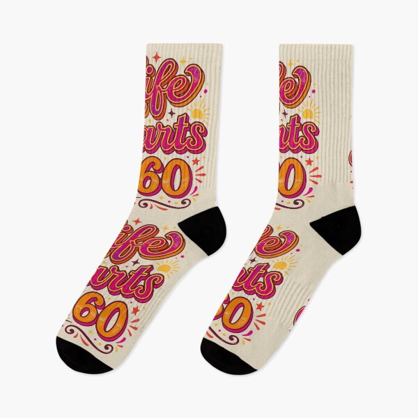Item preview, Happy 60th Birthday-Life starts at 60. #3 designed and sold by EunsooLee.