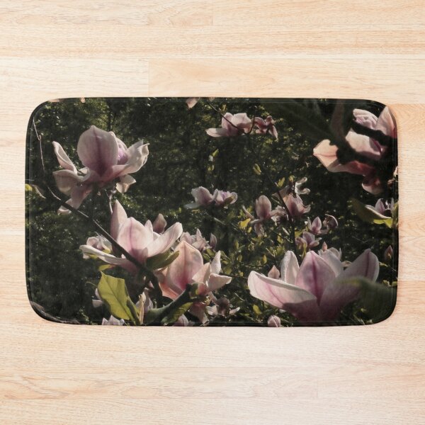 Item preview, Pink Magnolia Flowers in Sunlit Spring Garden Macro designed and sold by vikko-art.