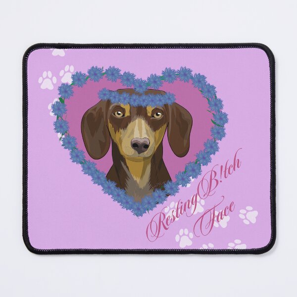 Item preview, Resting B!tch Face Weenie designed and sold by kerriestuff.