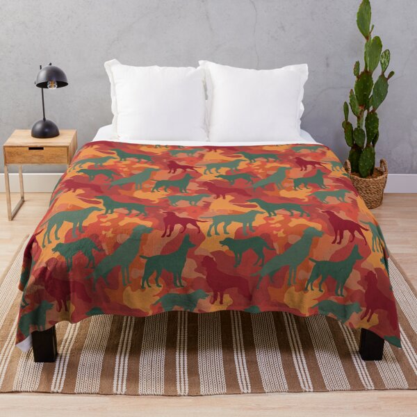 Item preview, Minimalistic Woodland Dog Camo Pattern - Gifts For Her designed and sold by RoyalStarsPatts.