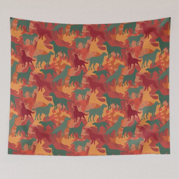 Item preview, Minimalistic Woodland Dog Camo Pattern  - Gifts For Her designed and sold by RoyalStarsPatts.