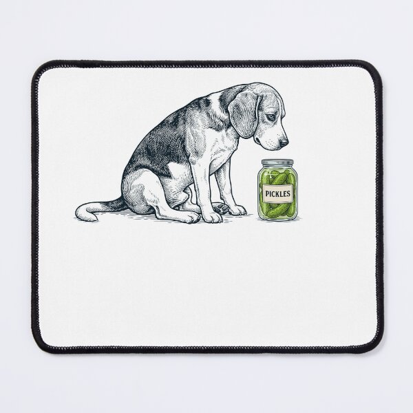 Item preview, Vinatge Beagle Pickles Meme Dog Lover designed and sold by DoodleTortle.