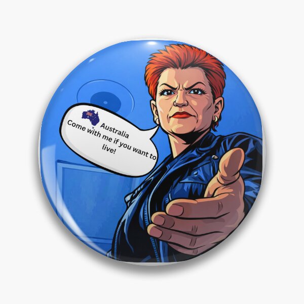Item preview, Terminator Pauline Hanson designed and sold by VisionLeeStudio.