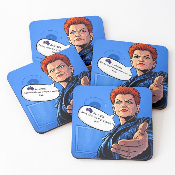 Item preview, Terminator Pauline Hanson designed and sold by VisionLeeStudio.