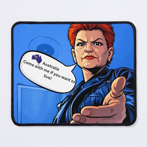 Item preview, Terminator Pauline Hanson designed and sold by VisionLeeStudio.