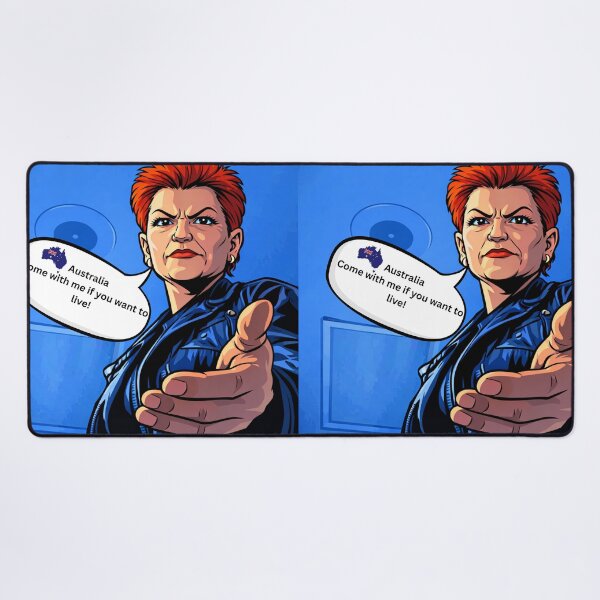 Item preview, Terminator Pauline Hanson designed and sold by VisionLeeStudio.