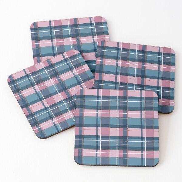 Item preview, Soft Blue Pink Plaid Pattern – Tartan Check designed and sold by Melodie Messina.