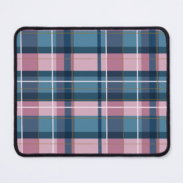 Item preview, Soft Blue Pink Plaid Pattern – Tartan Check designed and sold by Melodie Messina.