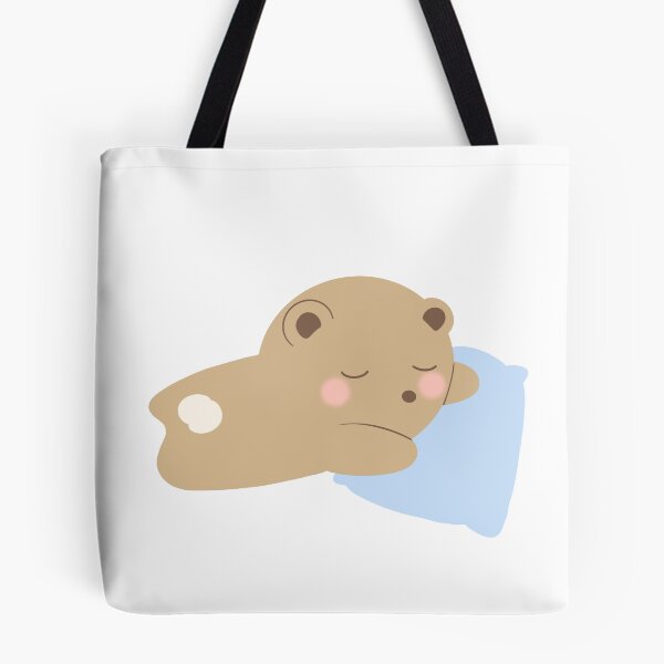 Item preview, Cute Sleeping Bear Kawaii Illustration designed and sold by Porpor Artwork.