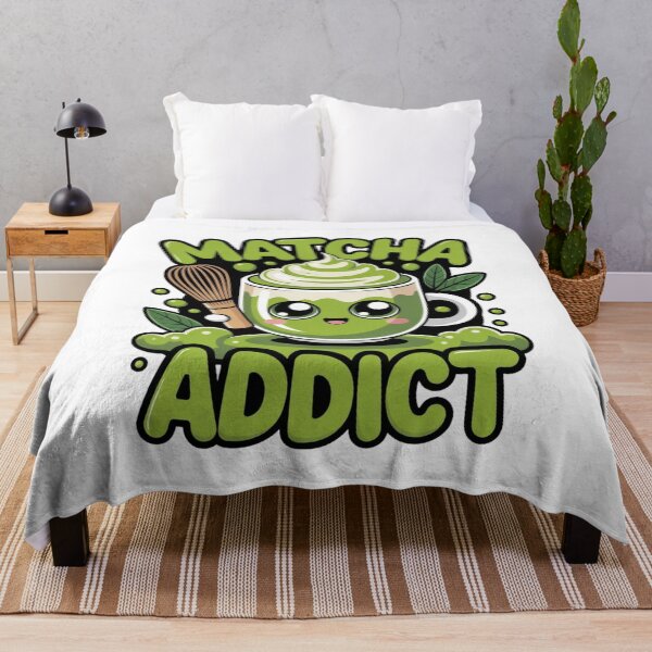 Item preview, Matcha Addict – Japanese Tea Lover Design designed and sold by shellymope.