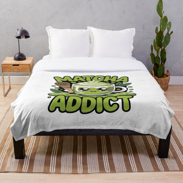 Aperçu de l'œuvre Matcha Addict – Design pour les amoureux du thé japonais créée et vendue par shellymope.