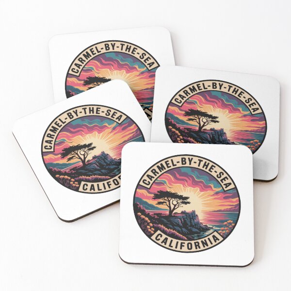 Item preview, Carmel-by-the-Sea California: Vibrant Coastal Landscape designed and sold by CircinusStore.