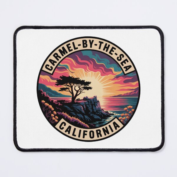 Item preview, Carmel-by-the-Sea California: Vibrant Coastal Landscape designed and sold by CircinusStore.