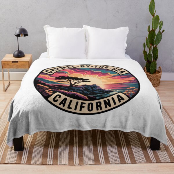 Item preview, Carmel-by-the-Sea California: Vibrant Coastal Landscape designed and sold by CircinusStore.