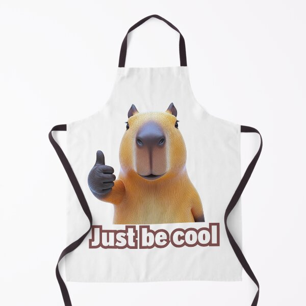 Item preview, Just Be Cool Capybara designed and sold by Aminesnip.