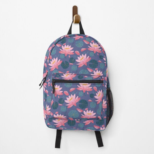Item preview, Pink Lotus Flower Pattern – Stillwater Bloom designed and sold by Melodie Messina.